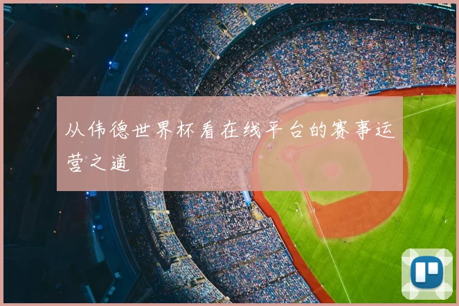 从伟德世界杯看在线平台的赛事运营之道